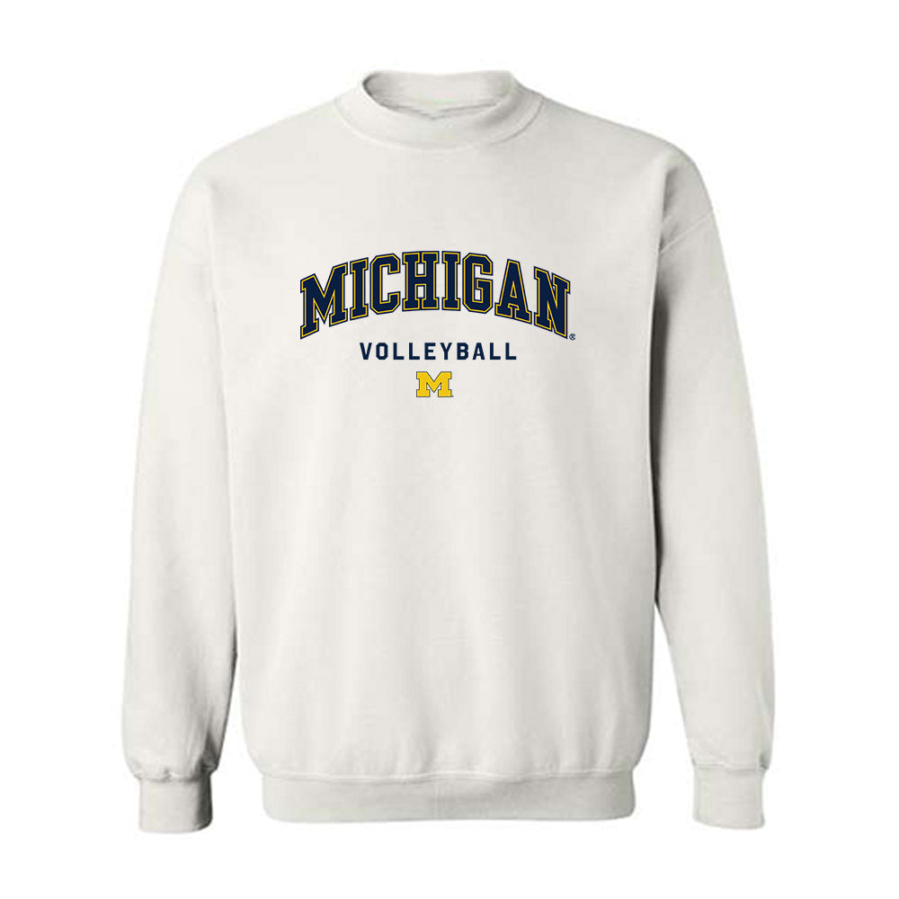 Michigan - NCAA Women's Volleyball : Carly Greskovics - Classic Shersey Crewneck Sweatshirt-0