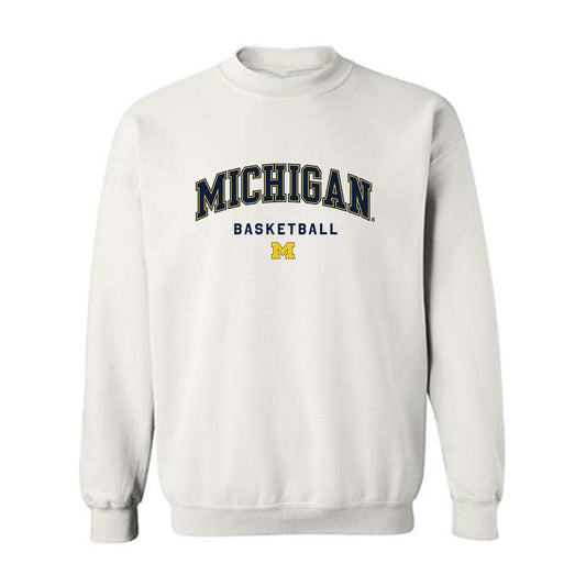 Michigan - NCAA Men's Basketball : Yaxel Lendeborg - Classic Shersey Crewneck Sweatshirt-0
