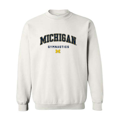 Michigan - NCAA Women's Gymnastics : Carly Bauman - Classic Shersey Crewneck Sweatshirt-0