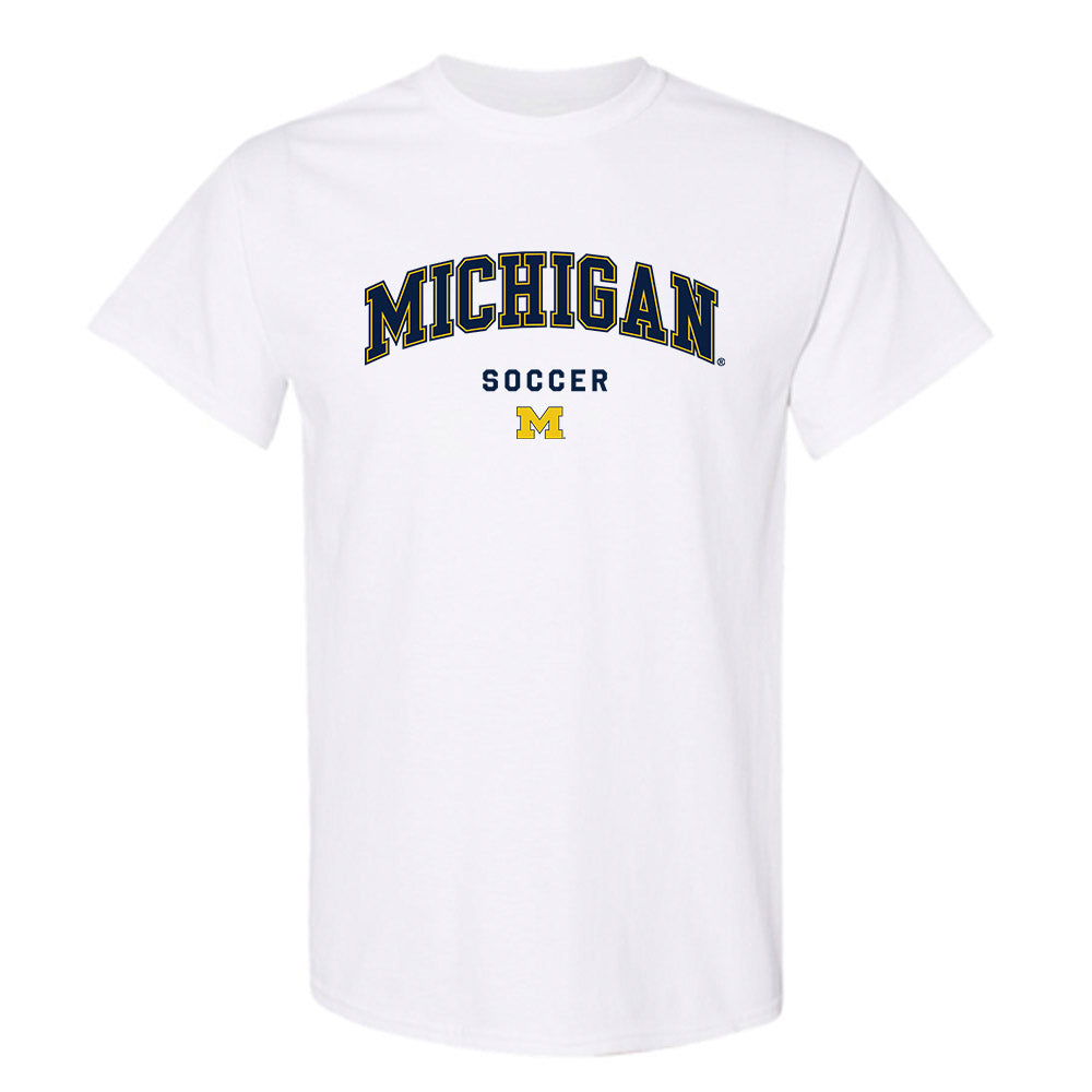 Michigan - NCAA Women's Soccer : Beanie Harshe - Classic Shersey T-Shirt-0