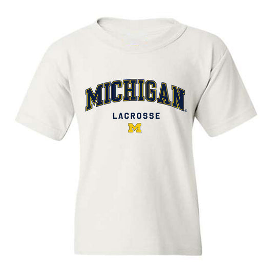 Michigan - NCAA Women's Lacrosse : Madeline Jensen - Classic Shersey Youth T-Shirt-0