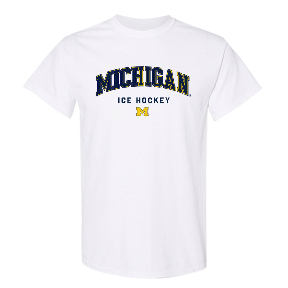 Michigan - NCAA Men's Ice Hockey : Will Horcoff - Classic Shersey T-Shirt-0