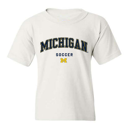 Michigan - NCAA Women's Soccer : Beanie Harshe - Classic Shersey Youth T-Shirt-0