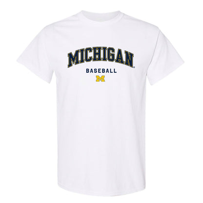 Michigan - NCAA Baseball : Noah Miller - Classic Shersey T-Shirt-0