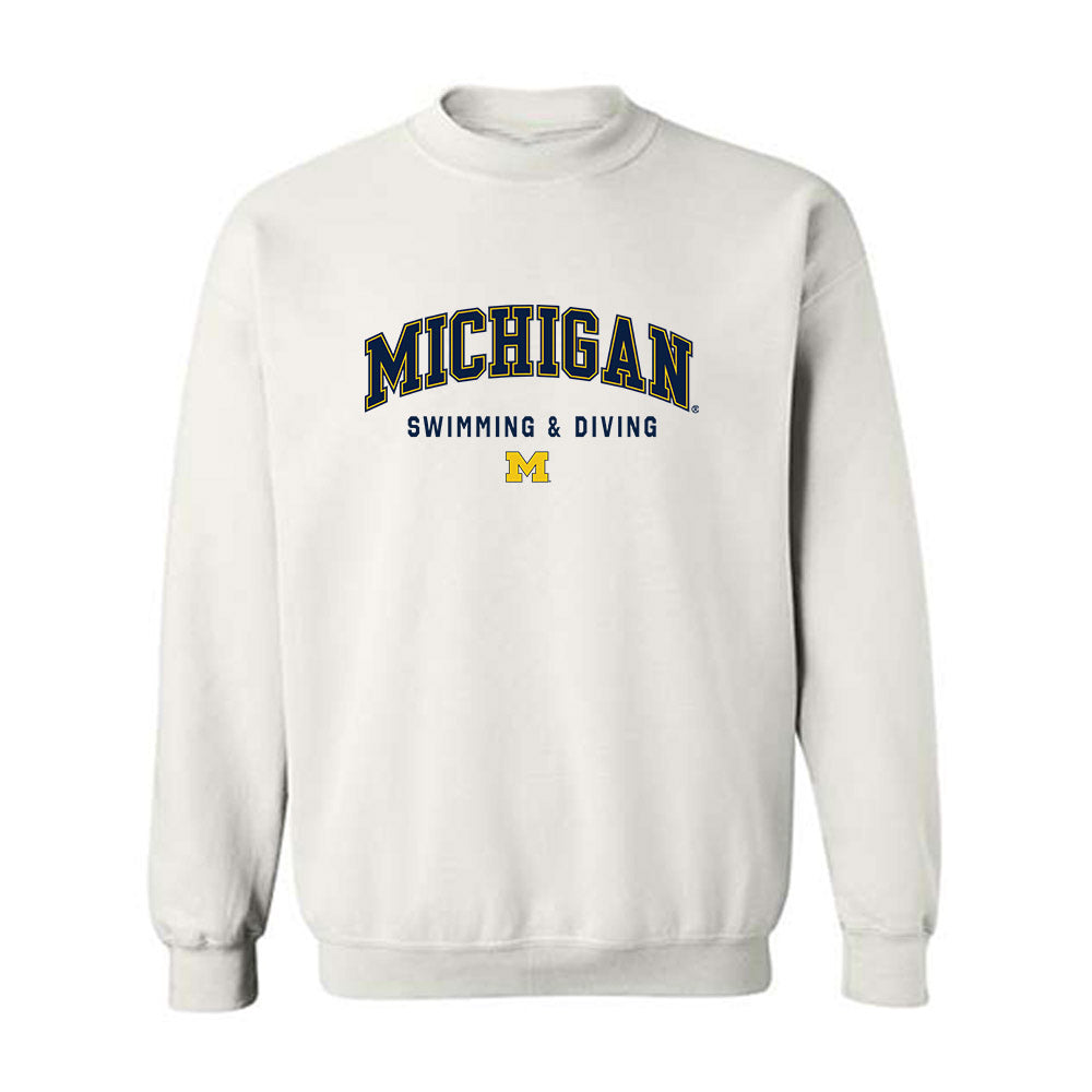 Michigan - NCAA Women's Swimming & Diving : Bella Sims - Classic Shersey Crewneck Sweatshirt-0