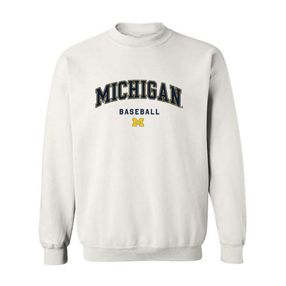 Michigan - NCAA Baseball : Noah Miller - Classic Shersey Crewneck Sweatshirt-0