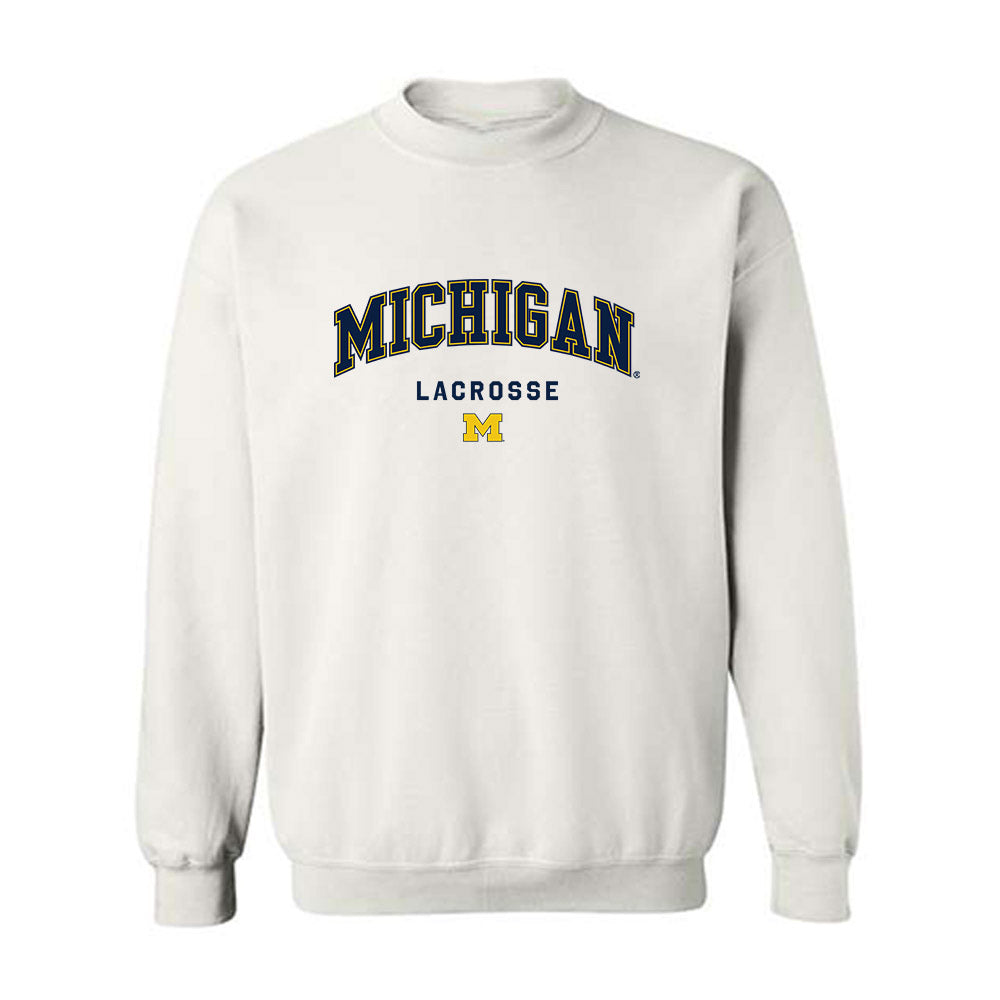 Michigan - NCAA Women's Lacrosse : Ava Class - Classic Shersey Crewneck Sweatshirt-0