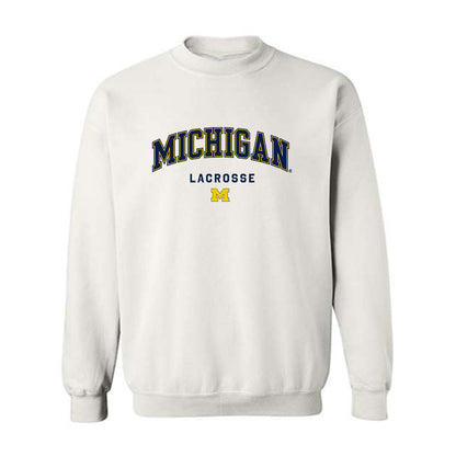 Michigan - NCAA Women's Lacrosse : Ava Class - Classic Shersey Crewneck Sweatshirt-0