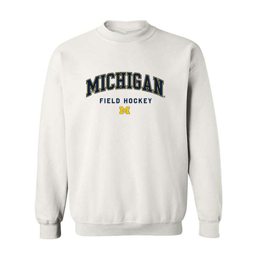 Michigan - NCAA Women's Field Hockey : Claire Taylor - Classic Shersey Crewneck Sweatshirt-0