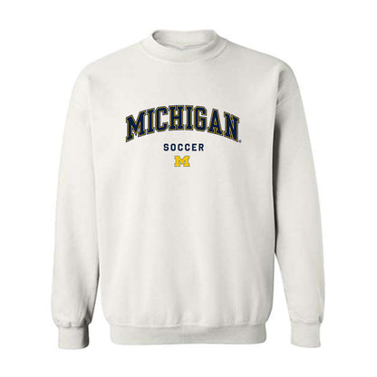 Michigan - NCAA Men's Soccer : Duilio Herrera - Classic Shersey Crewneck Sweatshirt-0