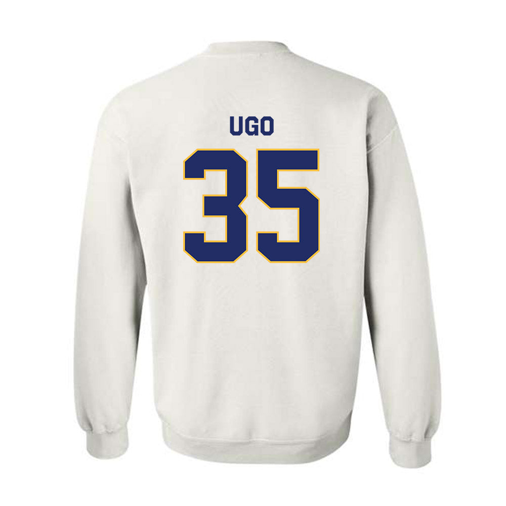 Webster - NCAA Men's Basketball : Justin Ugo - Classic Shersey Crewneck Sweatshirt-1