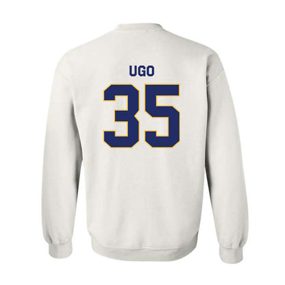 Webster - NCAA Men's Basketball : Justin Ugo - Classic Shersey Crewneck Sweatshirt-1