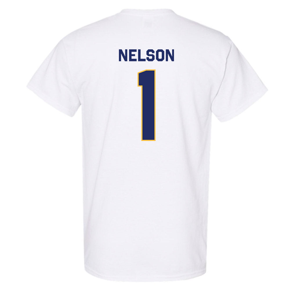 Webster - NCAA Men's Basketball : Charles Nelson - Classic Shersey T-Shirt-1