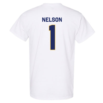 Webster - NCAA Men's Basketball : Charles Nelson - Classic Shersey T-Shirt-1