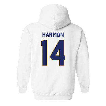 Webster - NCAA Men's Basketball : Will Harmon - Classic Shersey Hooded Sweatshirt-1