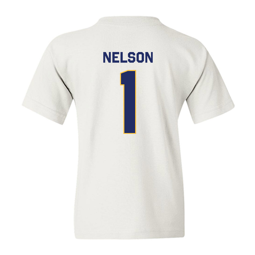 Webster - NCAA Men's Basketball : Charles Nelson - Classic Shersey Youth T-Shirt-1