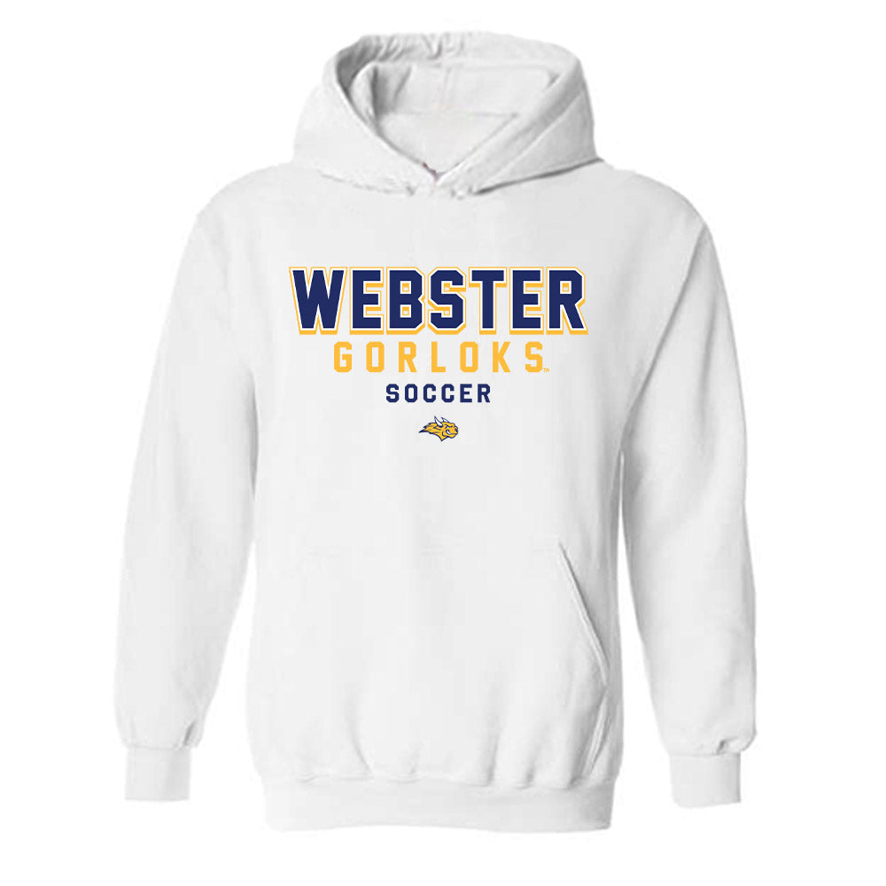 Webster - NCAA Men's Soccer : Charlie Noakes - Classic Shersey Hooded Sweatshirt-0