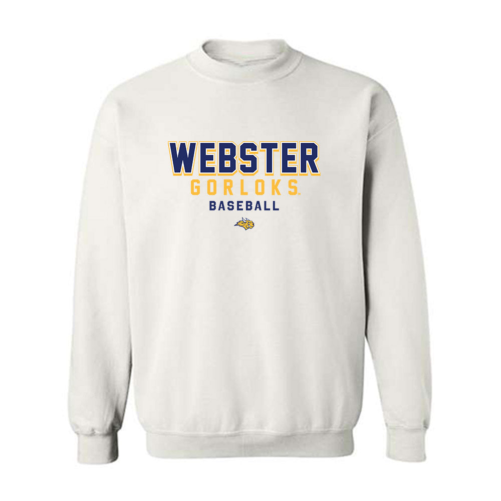 Webster - NCAA Baseball : Christopher Lara - Classic Shersey Crewneck Sweatshirt-0