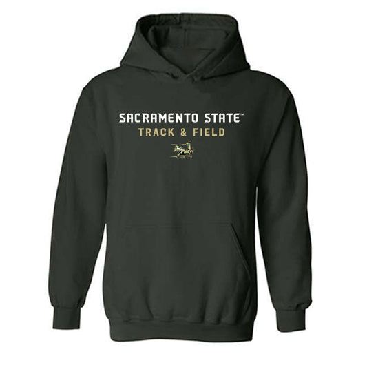 Sacramento State - NCAA Women's Track & Field : Scarlett Riddle - Classic Shersey Hooded Sweatshirt-0