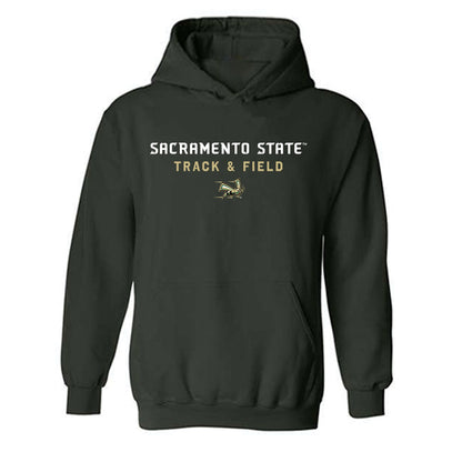 Sacramento State - NCAA Men's Track & Field : Cole Oliver - Classic Shersey Hooded Sweatshirt-0
