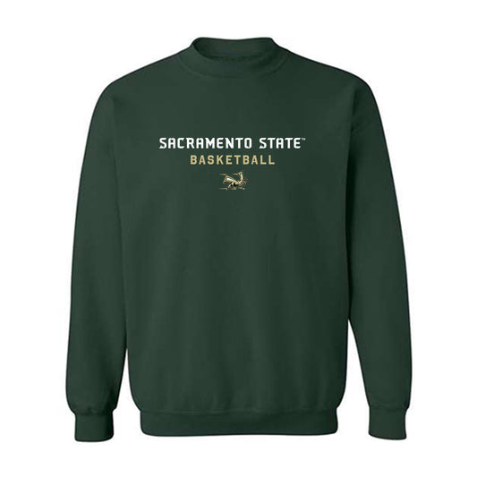 Sacramento State - NCAA Women's Basketball : Jenessa Cotton - Classic Shersey Crewneck Sweatshirt-0