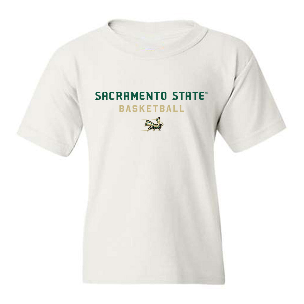 Sacramento State - NCAA Men's Basketball : Jeremiah Cherry - Classic Shersey Youth T-Shirt-0
