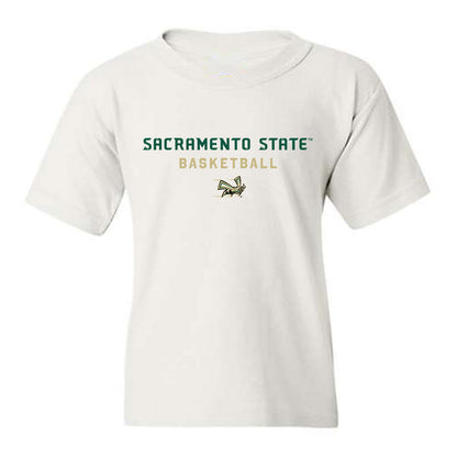 Sacramento State - NCAA Men's Basketball : Jeremiah Cherry - Classic Shersey Youth T-Shirt-0