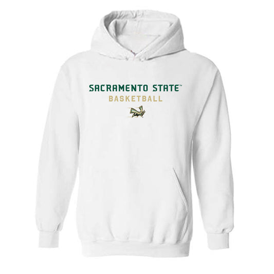 Sacramento State - NCAA Women's Basketball : Jenessa Cotton - Classic Shersey Hooded Sweatshirt-0