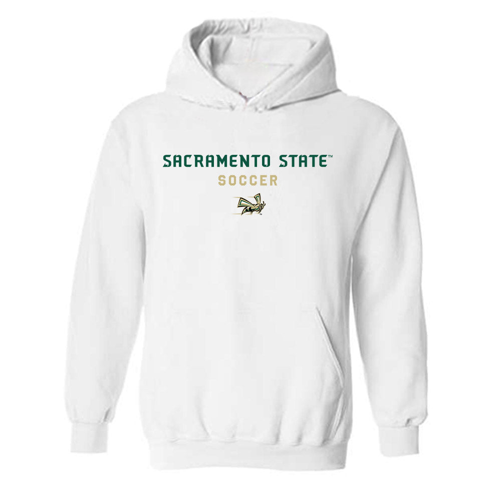 Sacramento State - NCAA Women's Soccer : ava clonce - Classic Shersey Hooded Sweatshirt-0