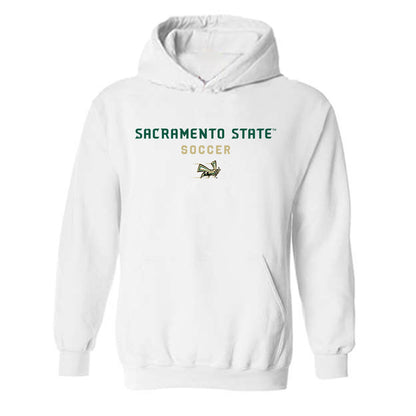Sacramento State - NCAA Women's Soccer : ava clonce - Classic Shersey Hooded Sweatshirt-0