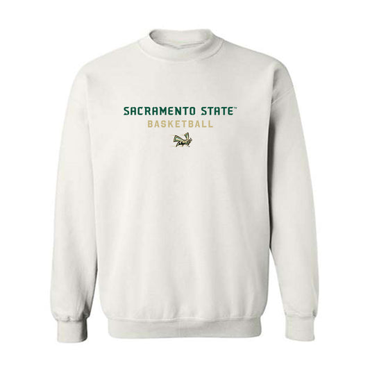 Sacramento State - NCAA Women's Basketball : Achol Magot - Classic Shersey Crewneck Sweatshirt-0