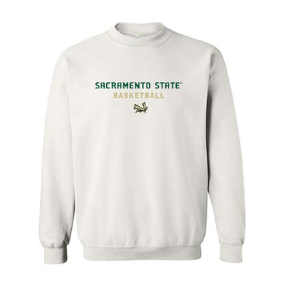 Sacramento State - NCAA Men's Basketball : Jeremiah Cherry - Classic Shersey Crewneck Sweatshirt-0
