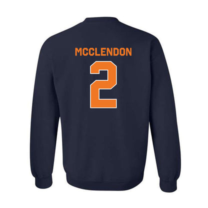 Pepperdine - NCAA Men's Basketball : William Mcclendon - Classic Shersey Crewneck Sweatshirt-1