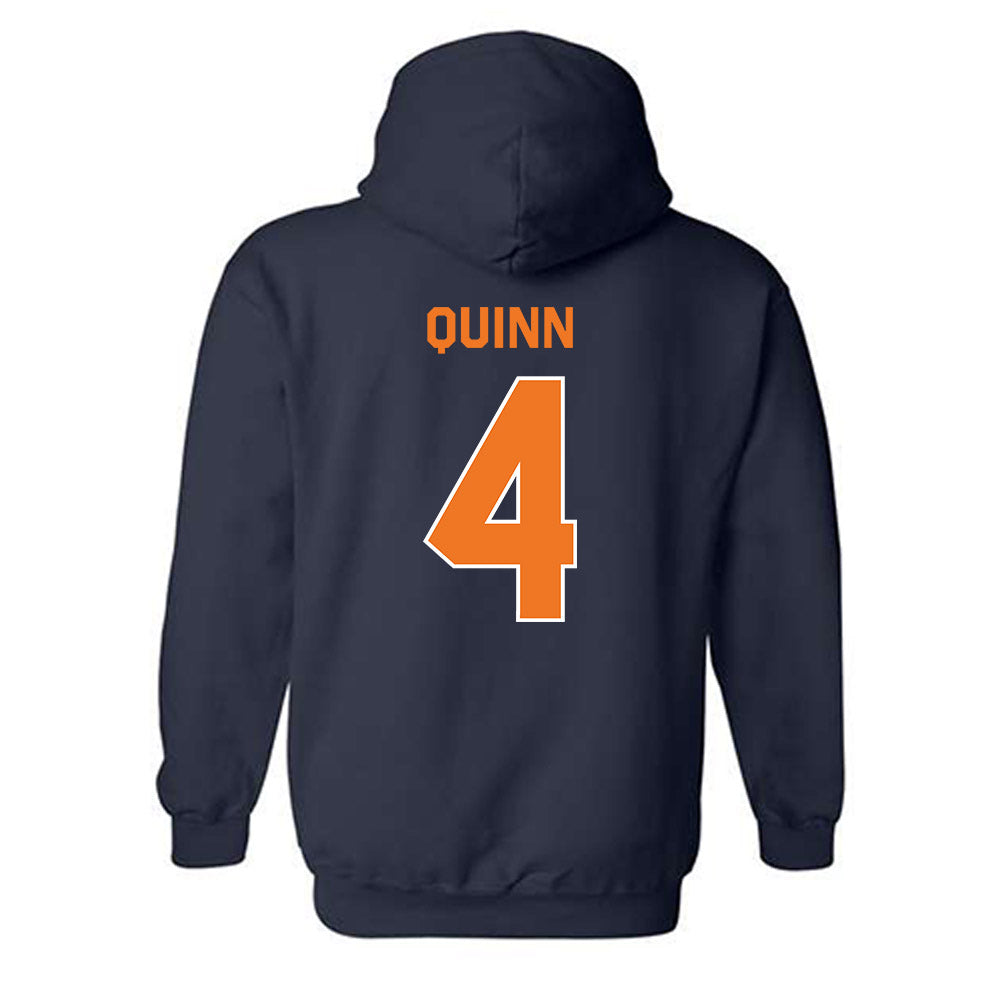 Pepperdine - NCAA Women's Soccer : Elle Quinn - Classic Shersey Hooded Sweatshirt-1