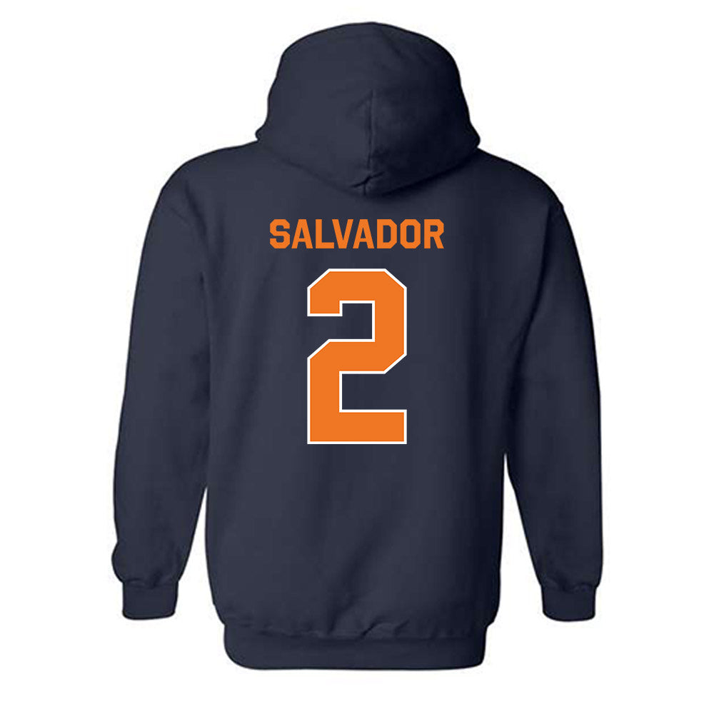 Pepperdine - NCAA Women's Soccer : Ariana Salvador - Classic Shersey Hooded Sweatshirt-1