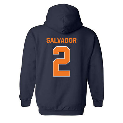Pepperdine - NCAA Women's Soccer : Ariana Salvador - Classic Shersey Hooded Sweatshirt-1