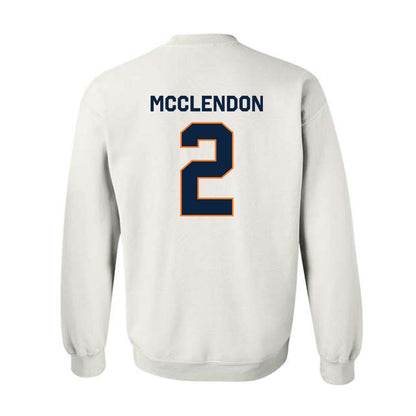 Pepperdine - NCAA Men's Basketball : William Mcclendon - Classic Shersey Crewneck Sweatshirt-1