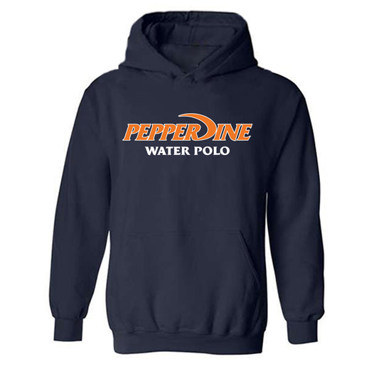 Pepperdine - NCAA Men's Water Polo : Brian Barnuevo - Classic Shersey Hooded Sweatshirt-0