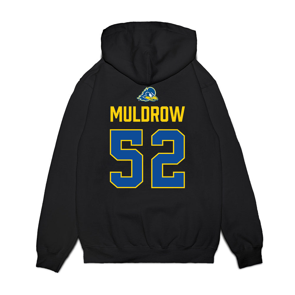 Delaware - NCAA Football : Miles Muldrow - Graduation Premium Hooded Sweatshirt-1