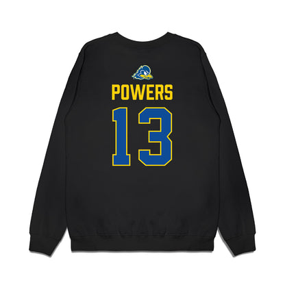 Delaware - NCAA Men's Lacrosse : Brendan Powers - Graduation Premium Crewneck Sweatshirt-1