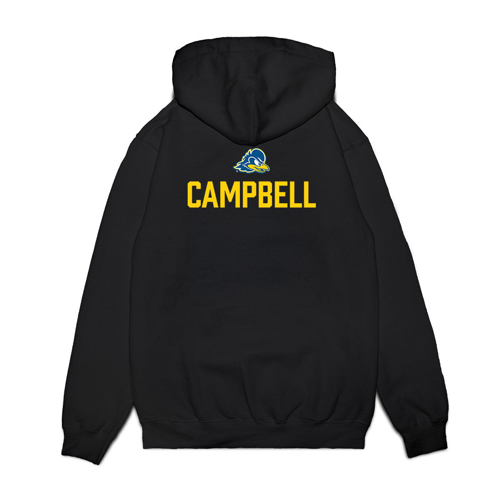 Delaware - NCAA Cheerleading : Macy Campbell - Graduation Premium Hooded Sweatshirt-1