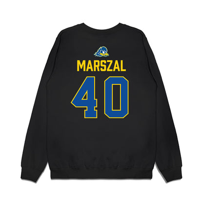 Delaware - NCAA Women's Lacrosse : Steph Marszal - Graduation Premium Crewneck Sweatshirt-1