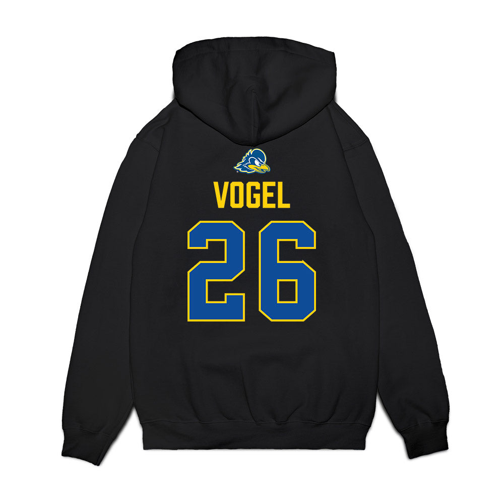 Delaware - NCAA Women's Soccer : Brooke Vogel - Graduation Premium Hooded Sweatshirt-1