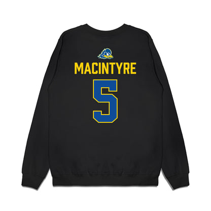 Delaware - NCAA Women's Ice Hockey : Emma MacIntyre - Graduation Premium Crewneck Sweatshirt-1
