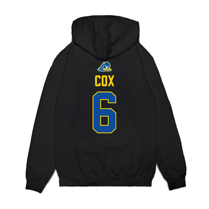 Delaware - NCAA Football : Kshawn Cox - Graduation Premium Hooded Sweatshirt-1