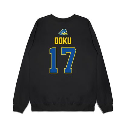 Delaware - NCAA Football : Emmanuel Doku - Graduation Premium Crewneck Sweatshirt-1