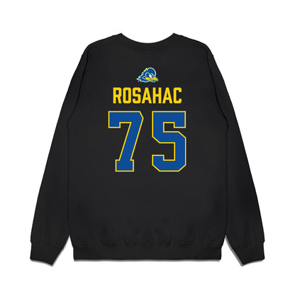 Delaware - NCAA Football : Noah Rosahac - Graduation Premium Crewneck Sweatshirt-1