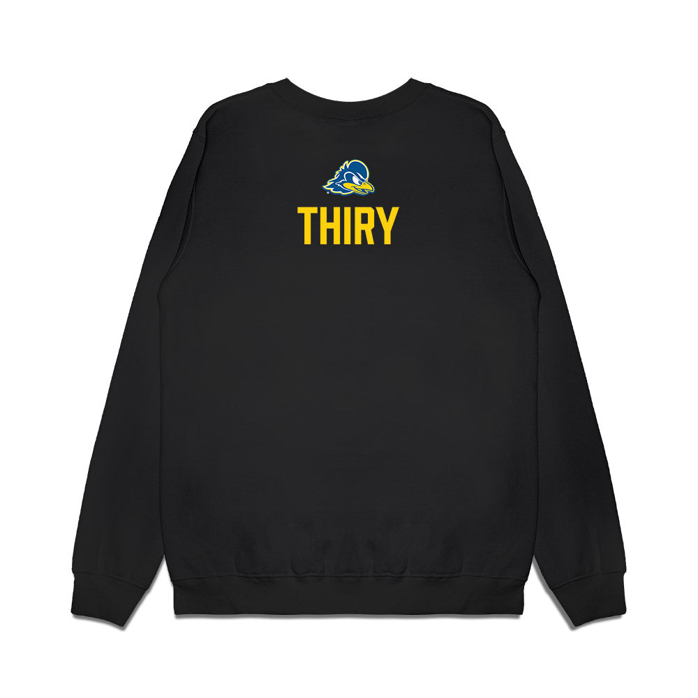Delaware - NCAA Women's Cross Country : Gabby Thiry - Graduation Premium Crewneck Sweatshirt-1