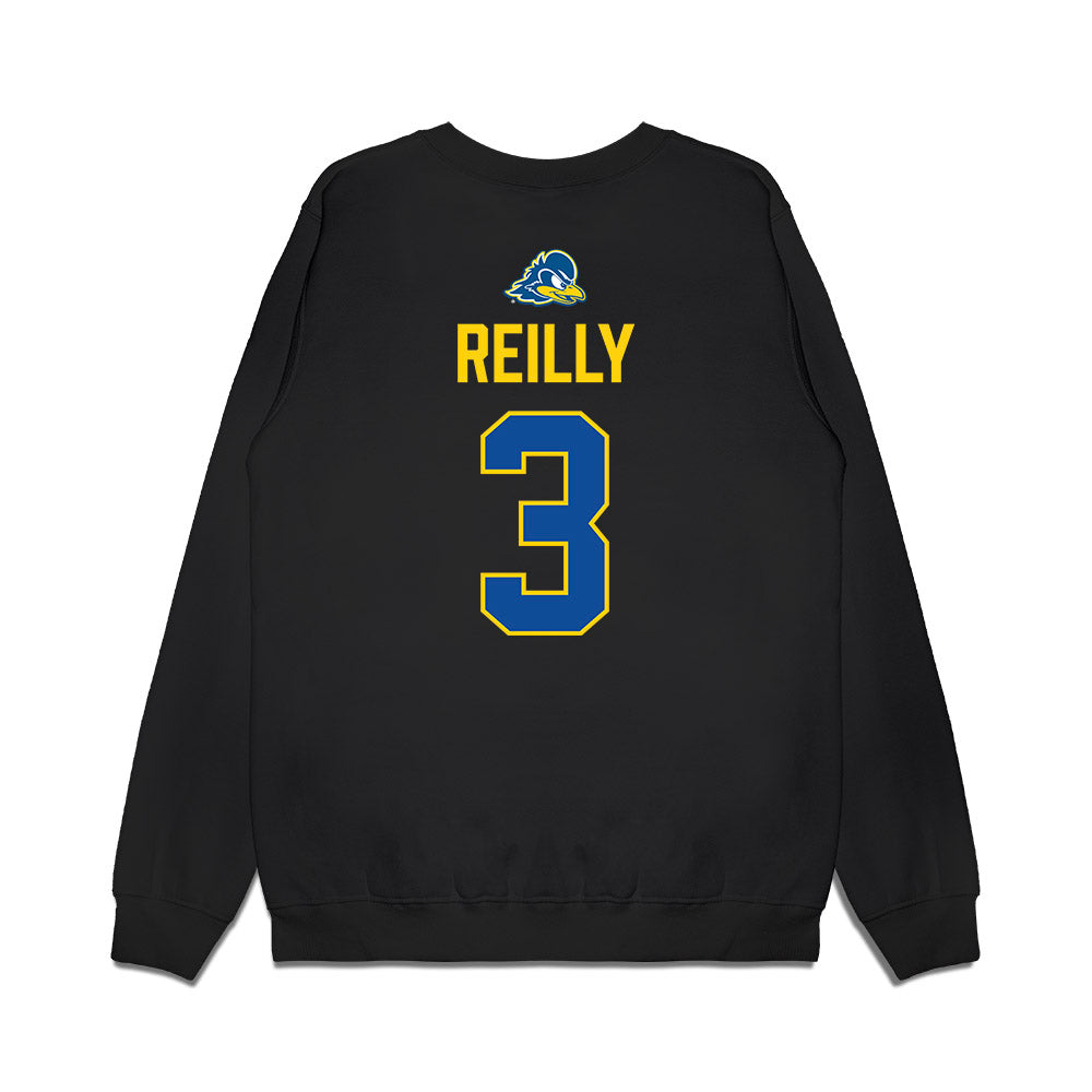 Delaware - NCAA Men's Basketball : Cavan Reilly - Graduation Premium Crewneck Sweatshirt-1