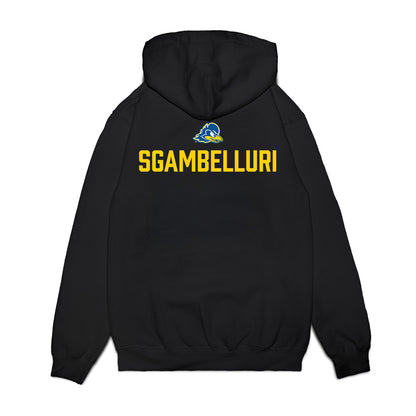 Delaware - NCAA Women's Cross Country : Nina Sgambelluri - Graduation Premium Hooded Sweatshirt-1